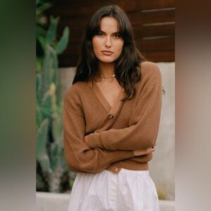 Whimsy + Row / Juliette Cardigan in Fox